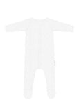 Organic Pointelle Romper White