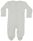 Organic Pointelle Romper White