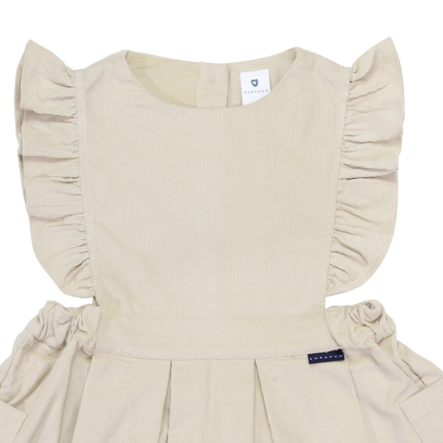 Cord Dress Beige