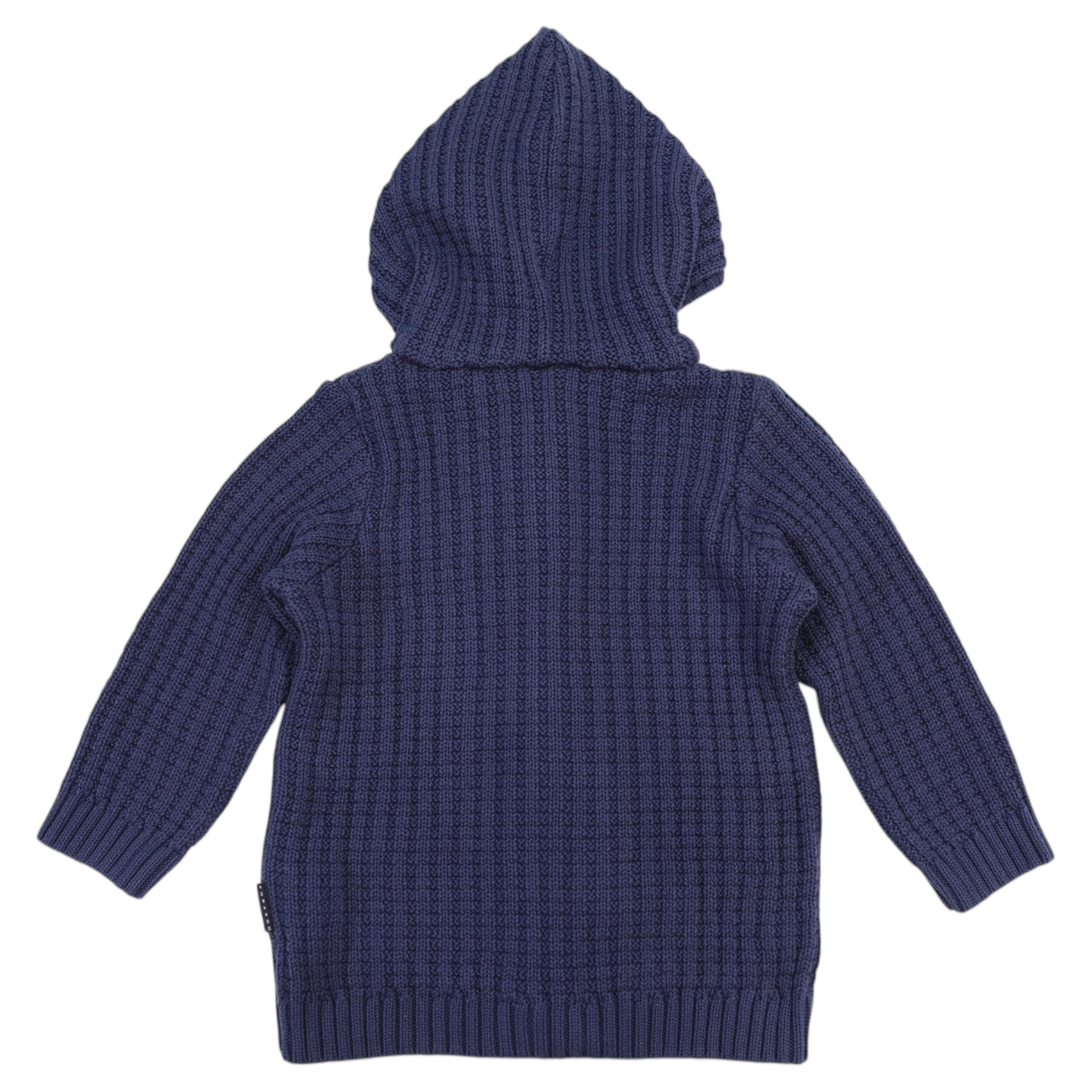 Lined Knit Jacket Navy