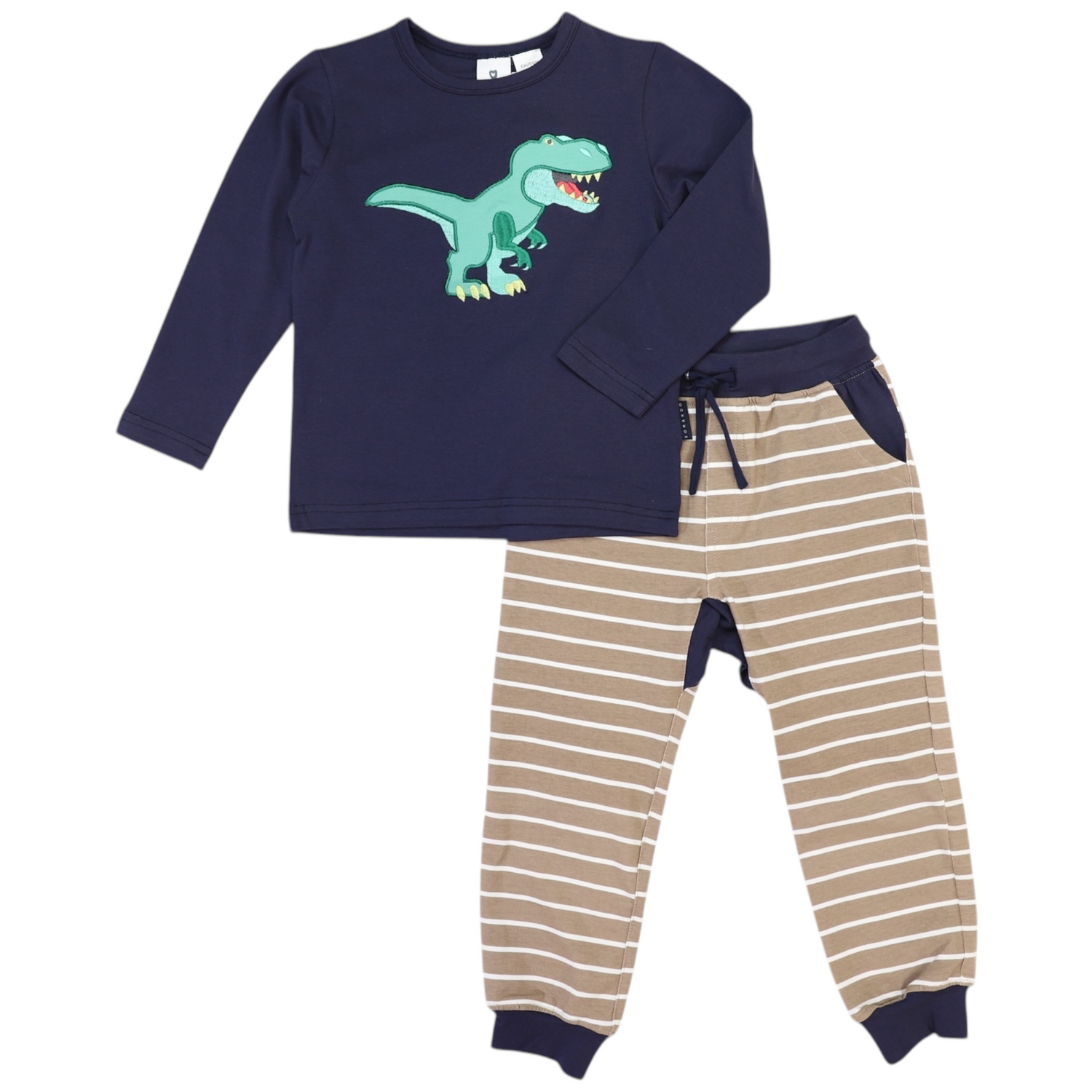 T-Rex Pyjamas Chestnut