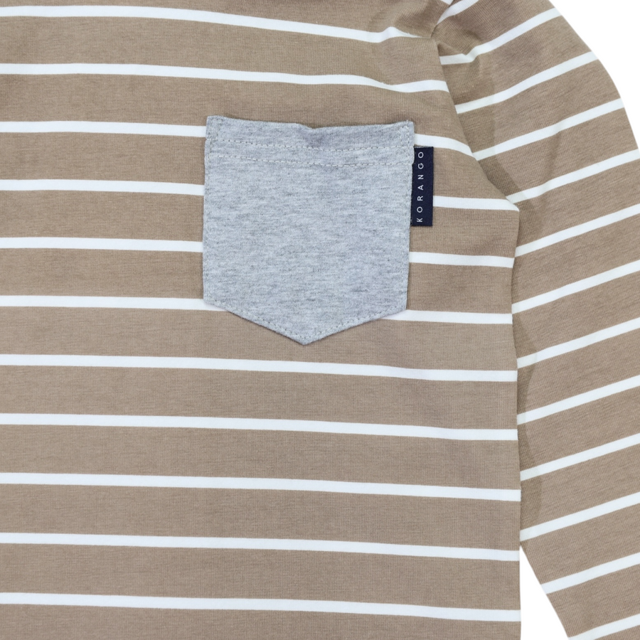 Hooded Tee Chestnut