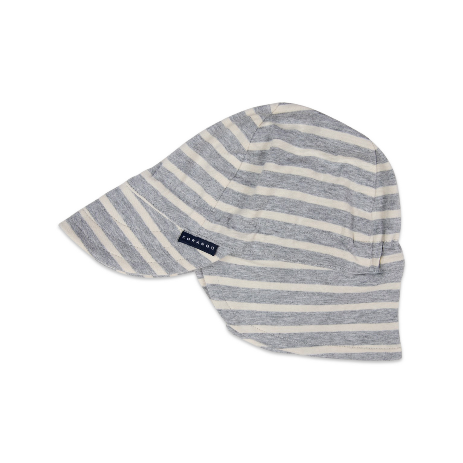 Striped Legionnaires Hat Charcoal