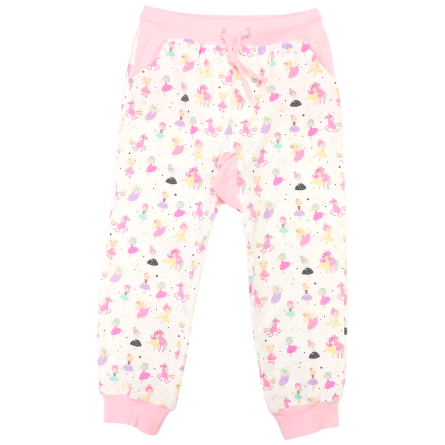 Dancing Unicorn Pyjamas  Cream