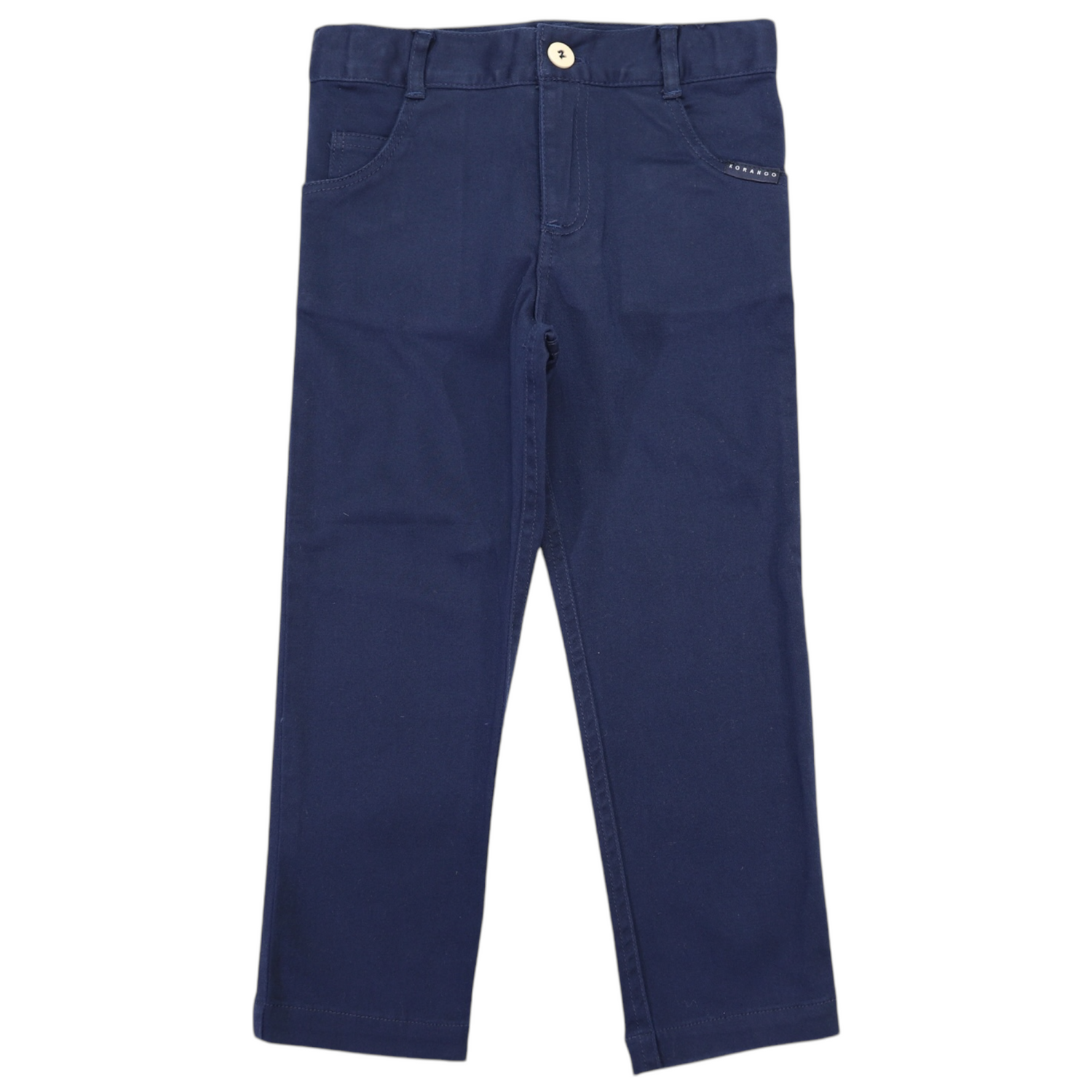 Cotton Stretch Twill Chino Navy