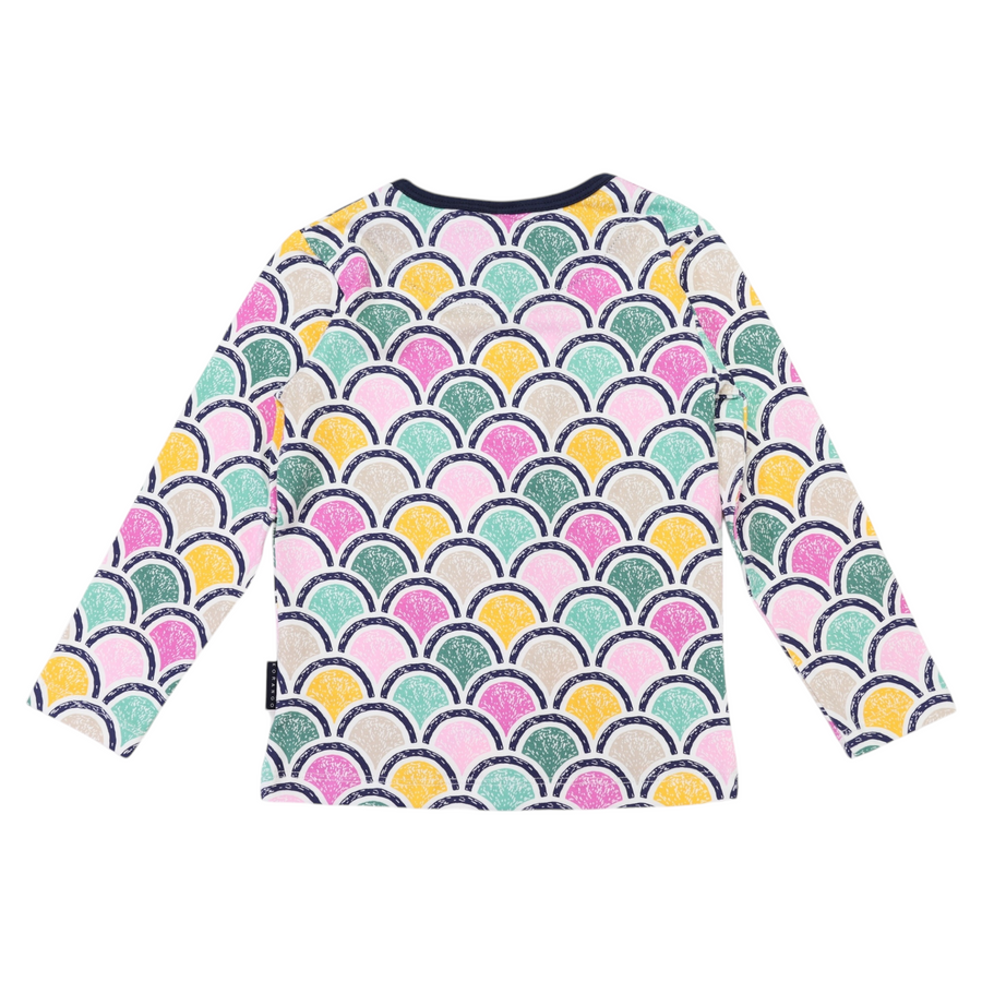 Arch Print Tee Green