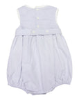 Classic Smocked Sunsuit Blue