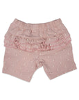 Swan Cotton Frill Short Pink