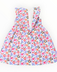 Smocked Bold Floral Dress