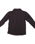 Classic Long Sleeve Rugby Top Charcoal