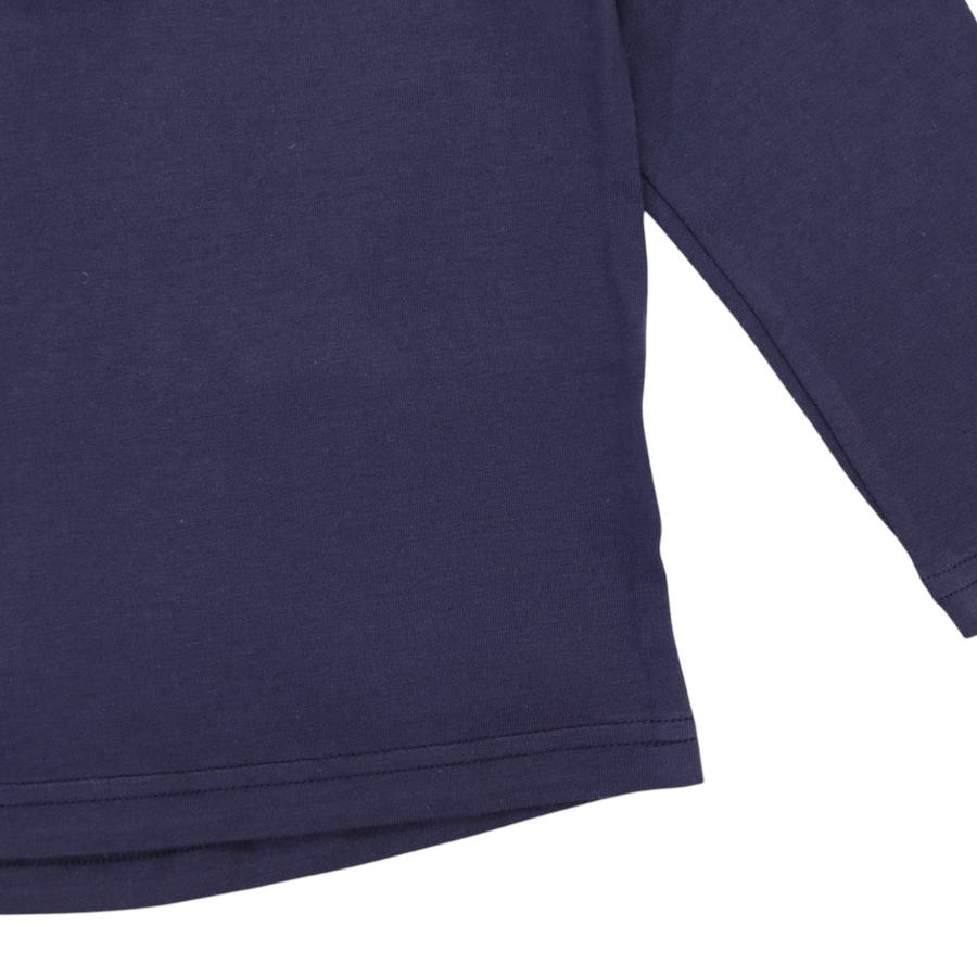 Essential Henley Tee Navy