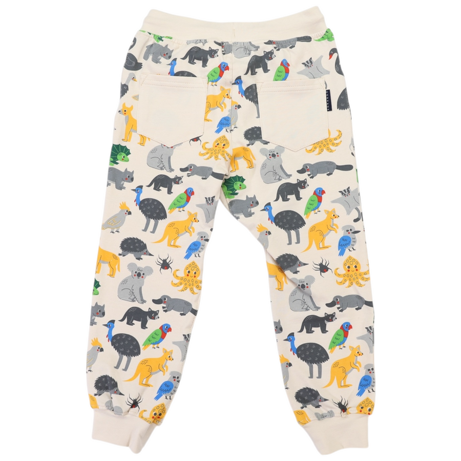 Australian Animals Pyjamas Beige