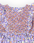 Floral Smocked Dress Lilac