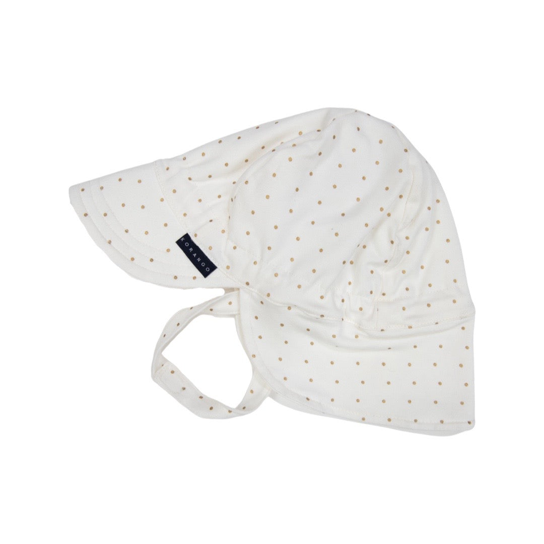 Gold Spot Cotton Legionnaires Hat White