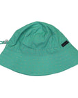 Gold Spot Cotton Poplin Sun Hat Green