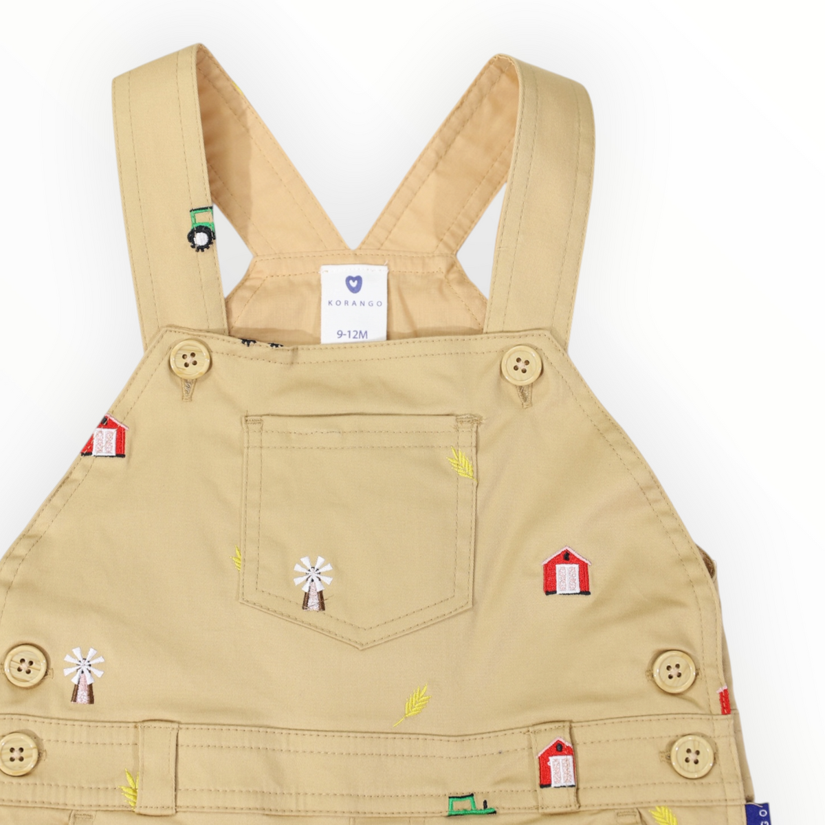 Emb. Overall Sand