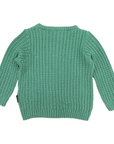 Knit Sweater Green