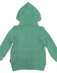 Lined Knit Jacket Green