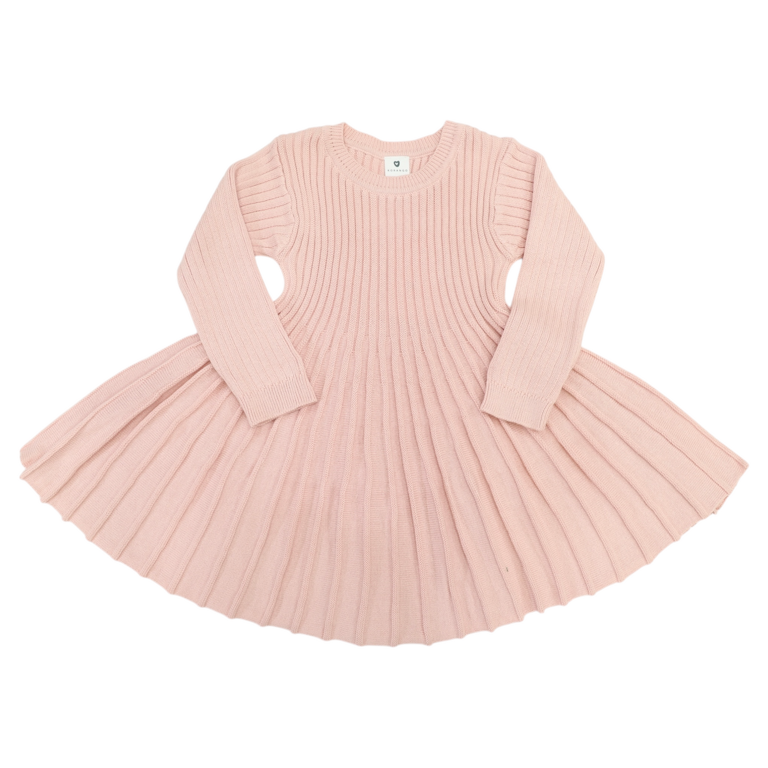 Knit Swing Dress Pink