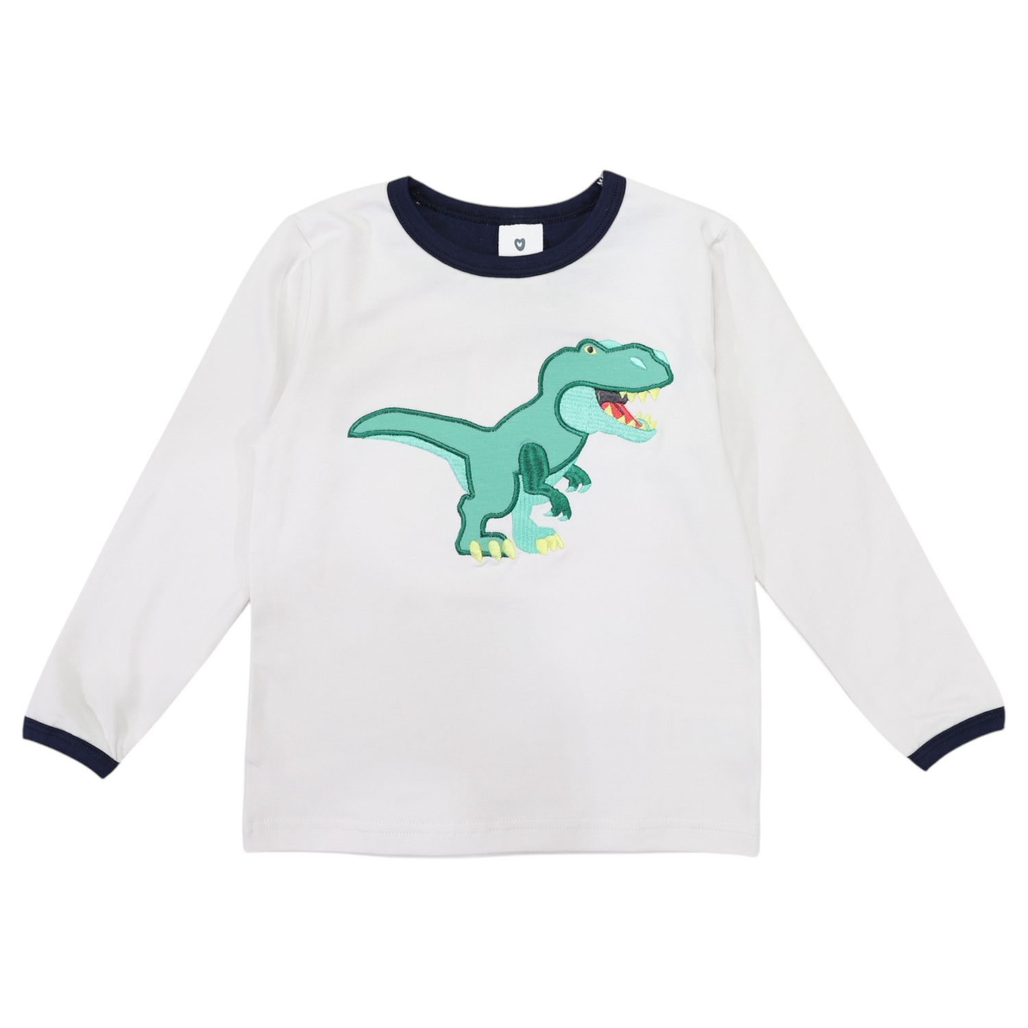 T-REX Applique Tee Grey