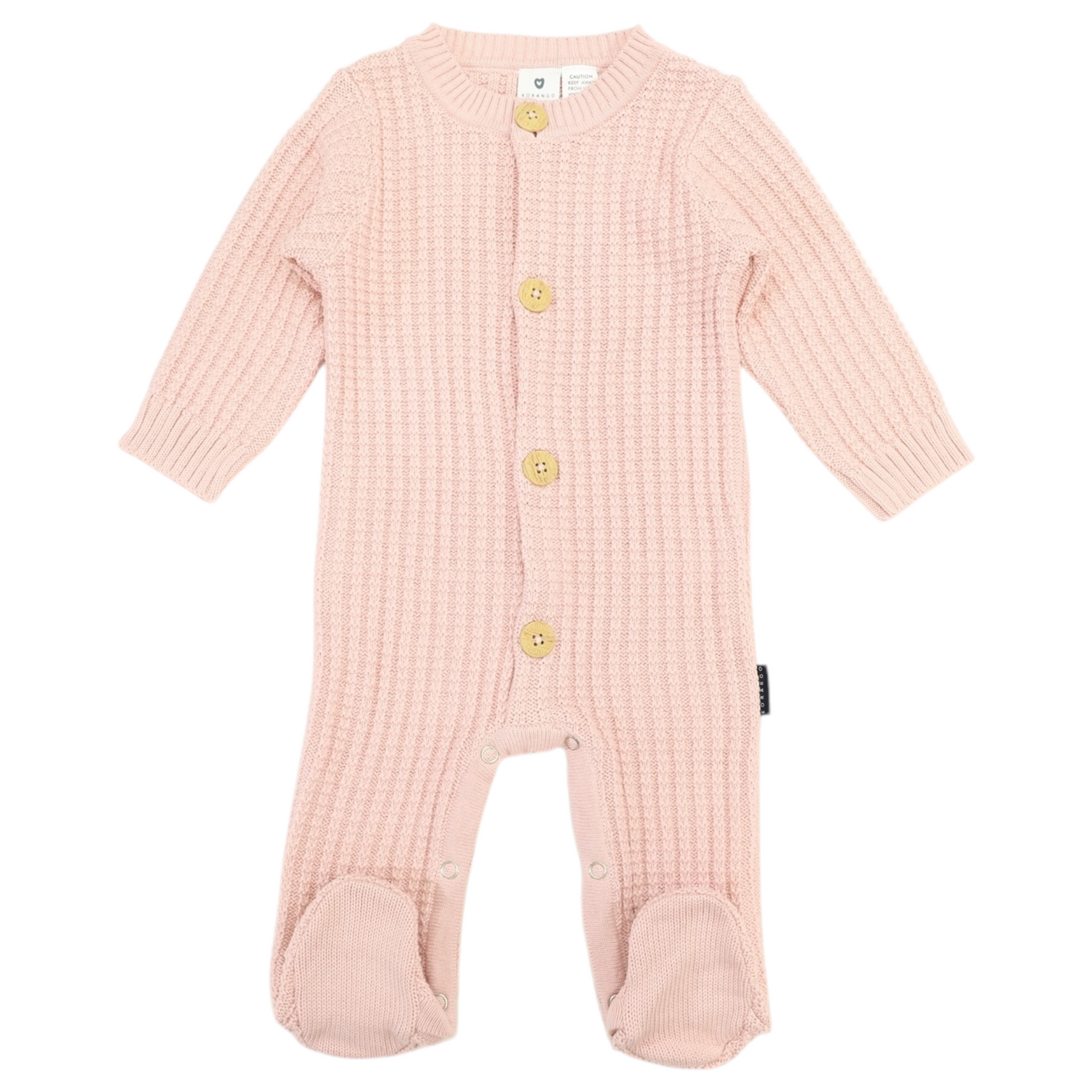 Knit Onesie Pink