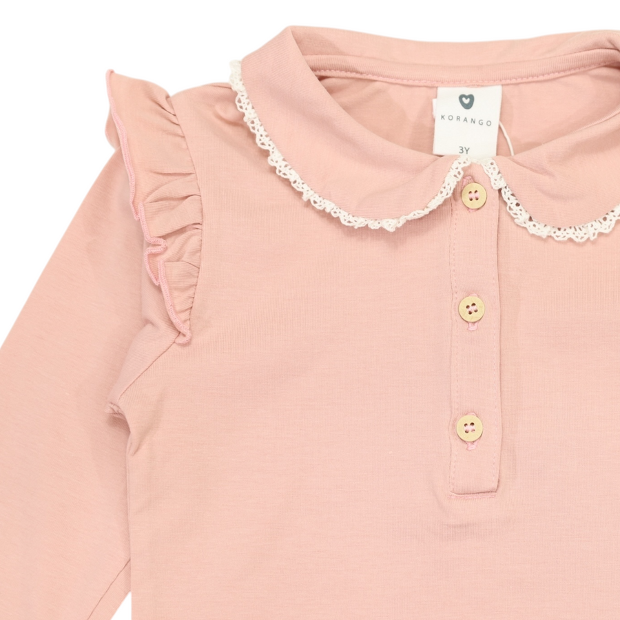 Collared Tee Pink