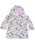 Raincoat Cloud Print French Terry Lined Grey