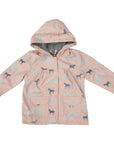 Colour Change Unicorn Raincoat Dusty Pink