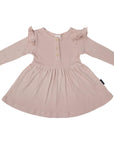 Cotton Modal Dress Dusty Pink