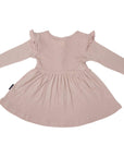 Cotton Modal Dress Dusty Pink