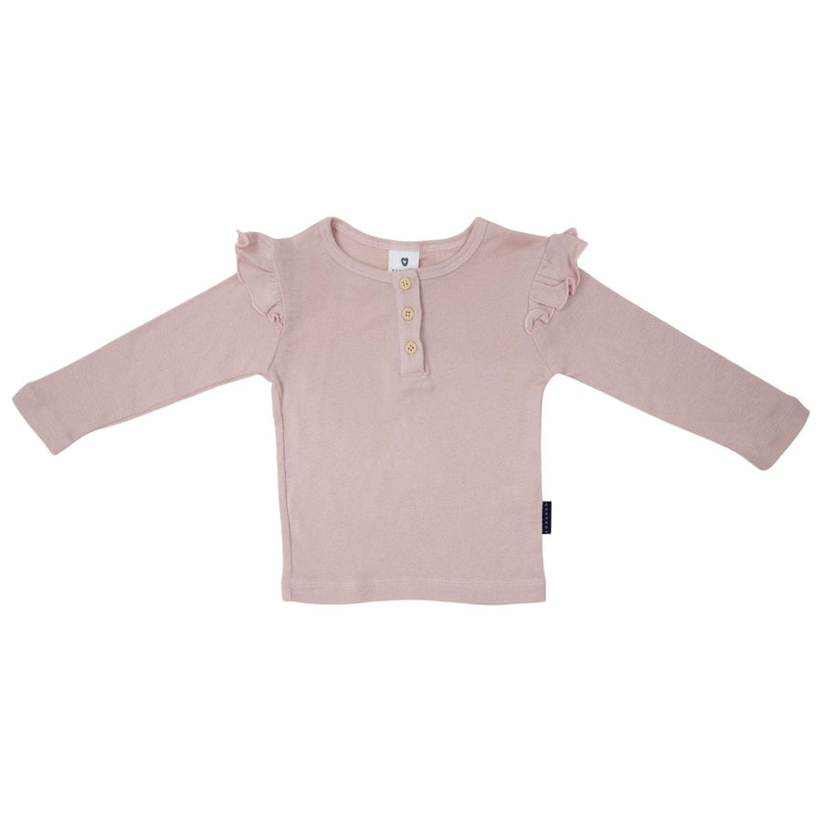 Cotton Modal Top Dusty Pink
