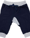 Stretch Cotton Pant Navy