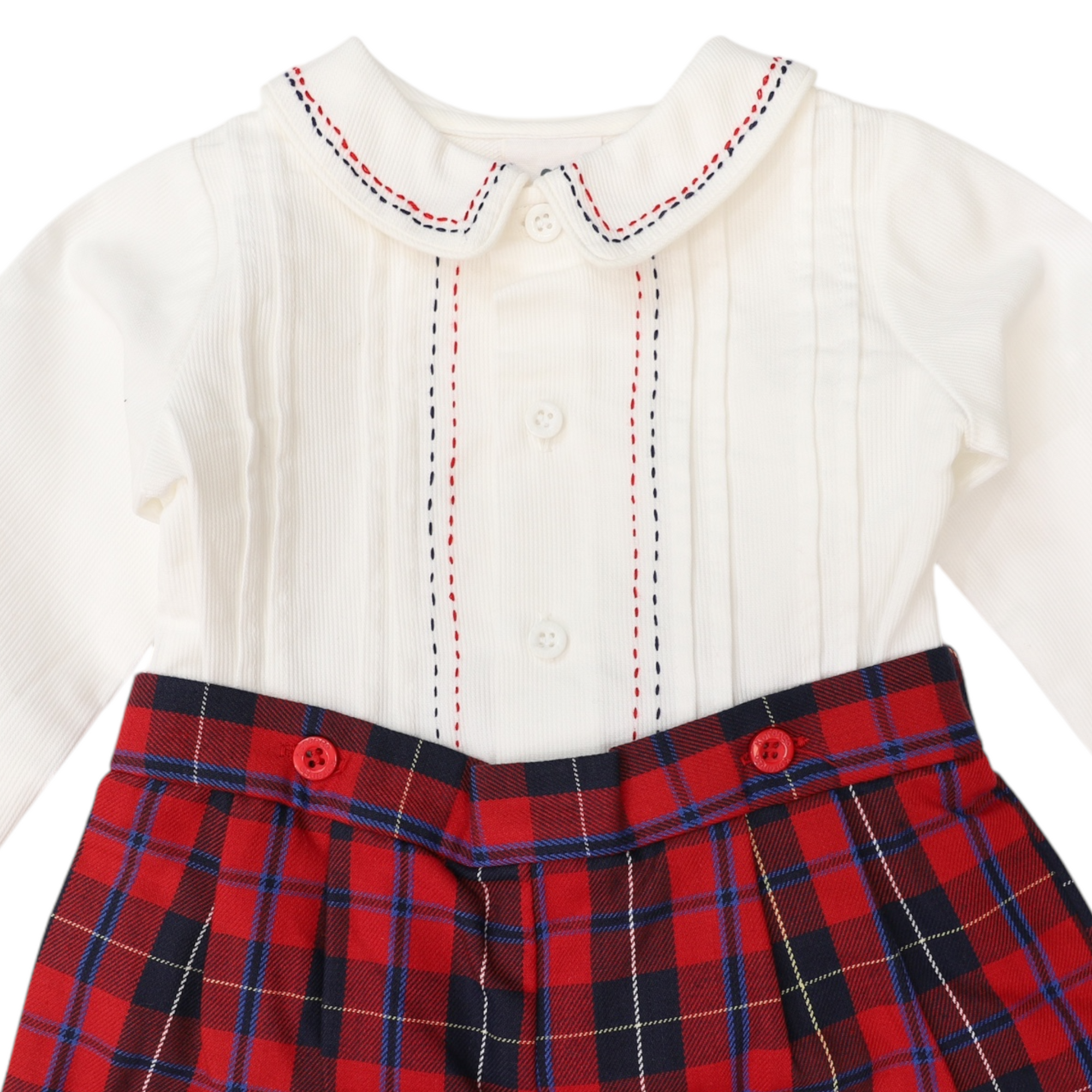 Plaid Shirt &amp; Pant Set