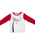 Love Birds Top Red