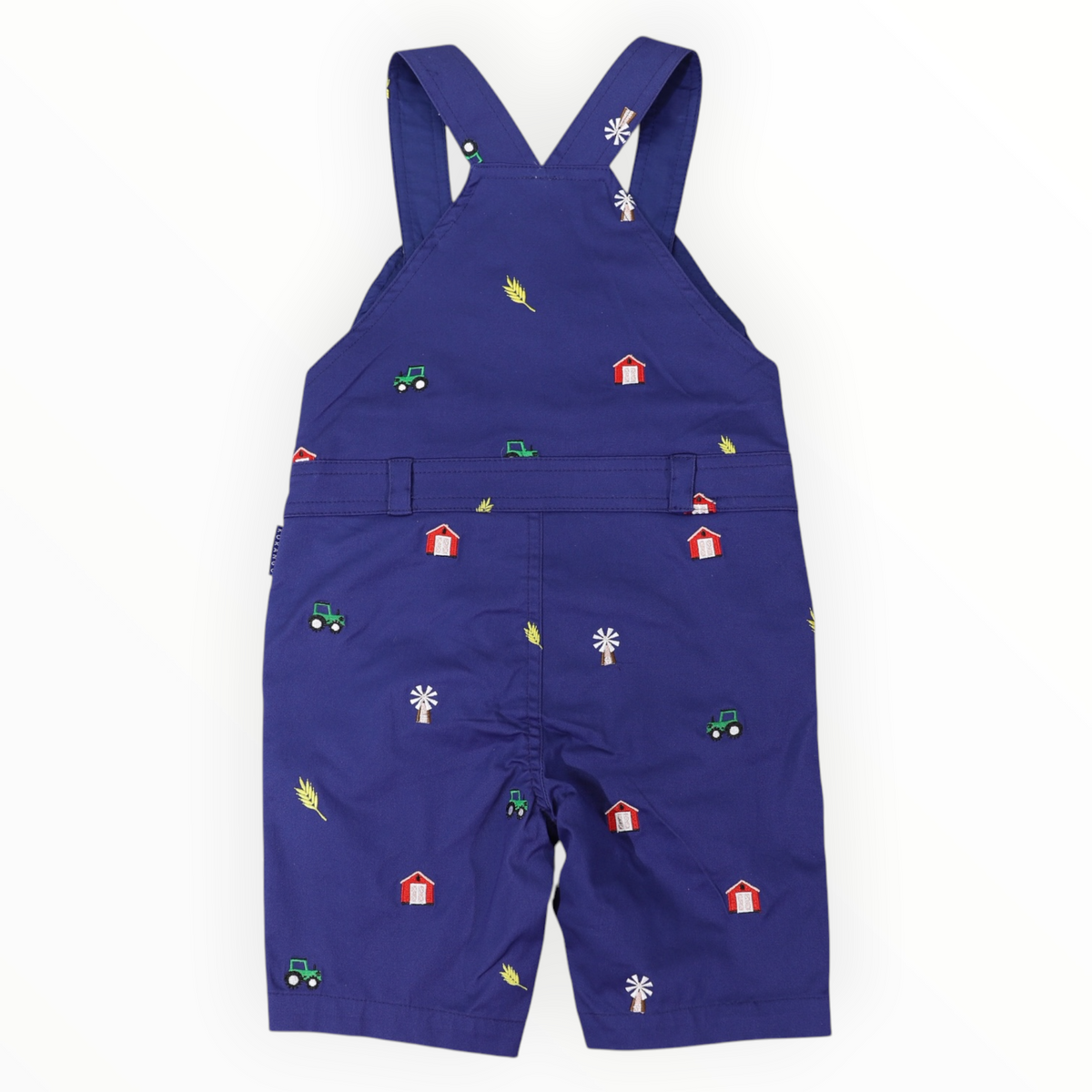 Emb. Overall Navy