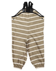 Stripe Colour Change Waterproof Overall Chestnut
