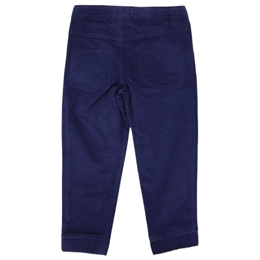 Cord Drawstring Pant Navy