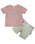 Lounge Top & Short Set Pink