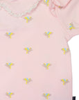 Unicorn Frill Bodysuit Light Pink