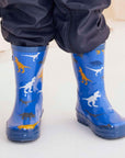 Dinosaur Gumboot Blue