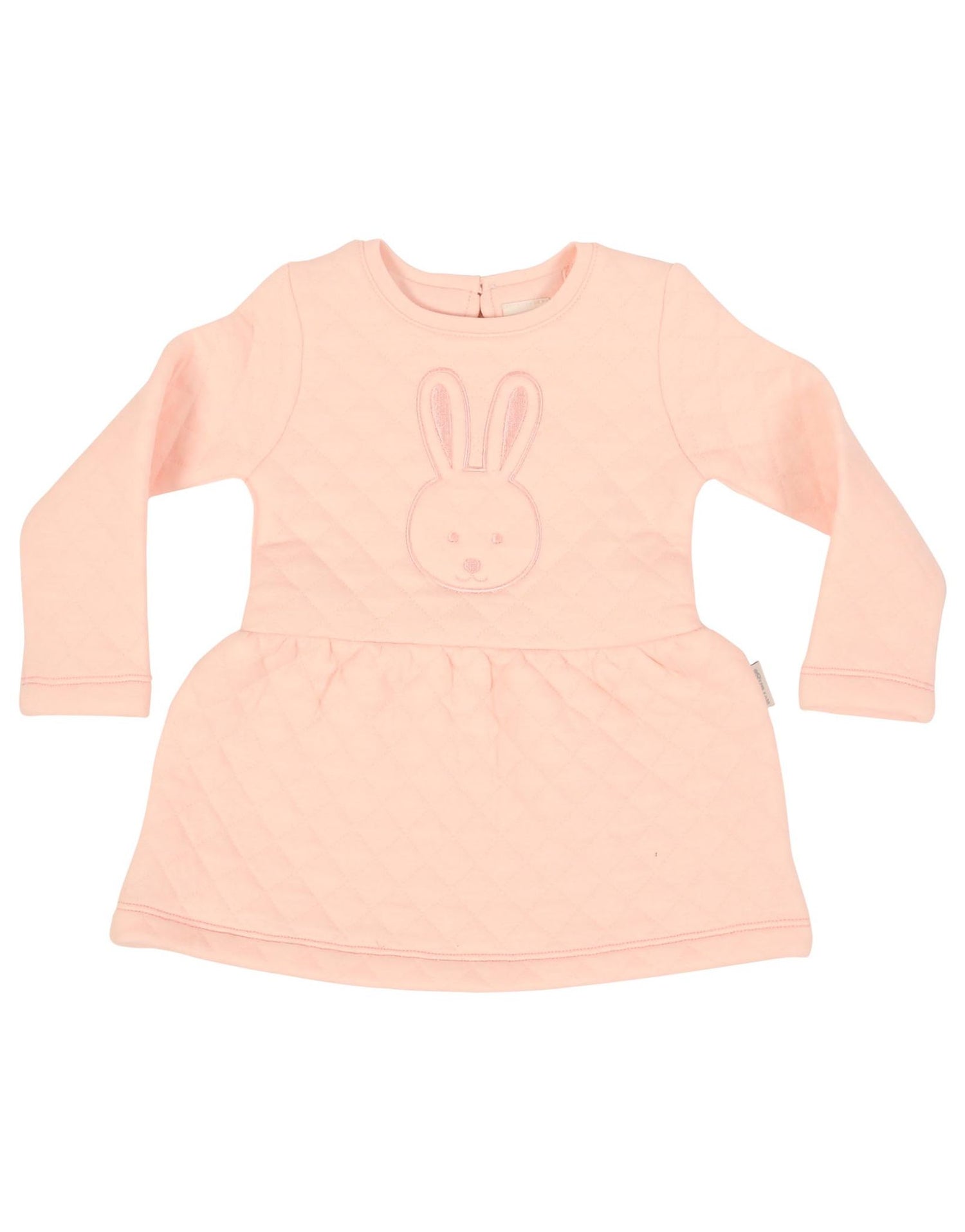 Quilted Dress with Bunny Applique
