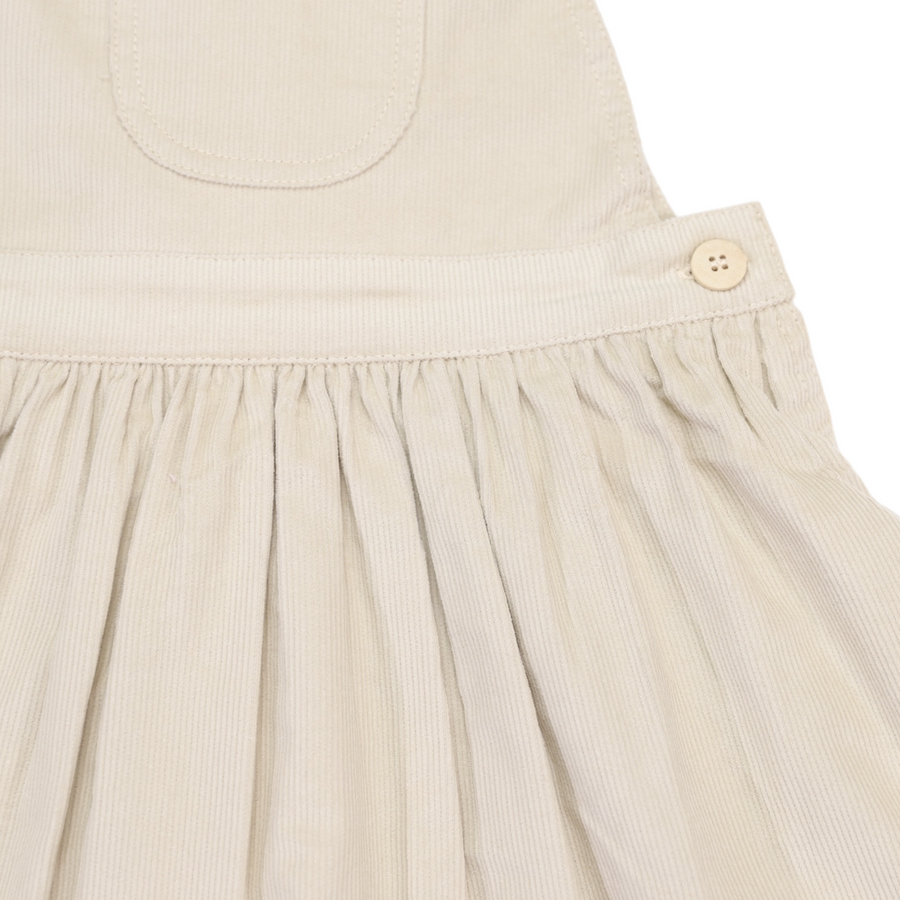 Corduroy Dress Beige