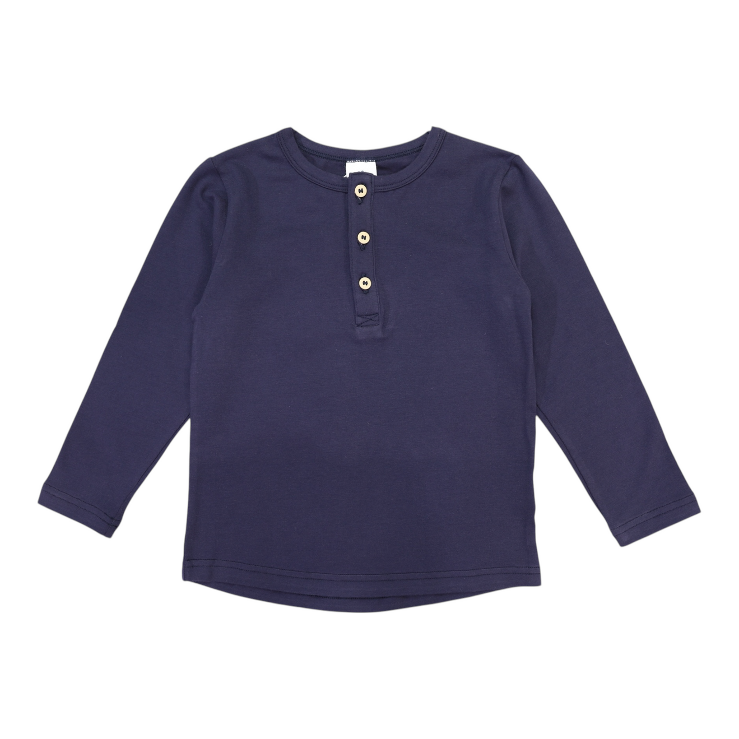 Essential Henley Tee Navy