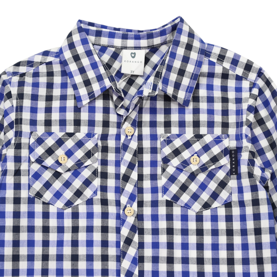 Check Shirt Navy
