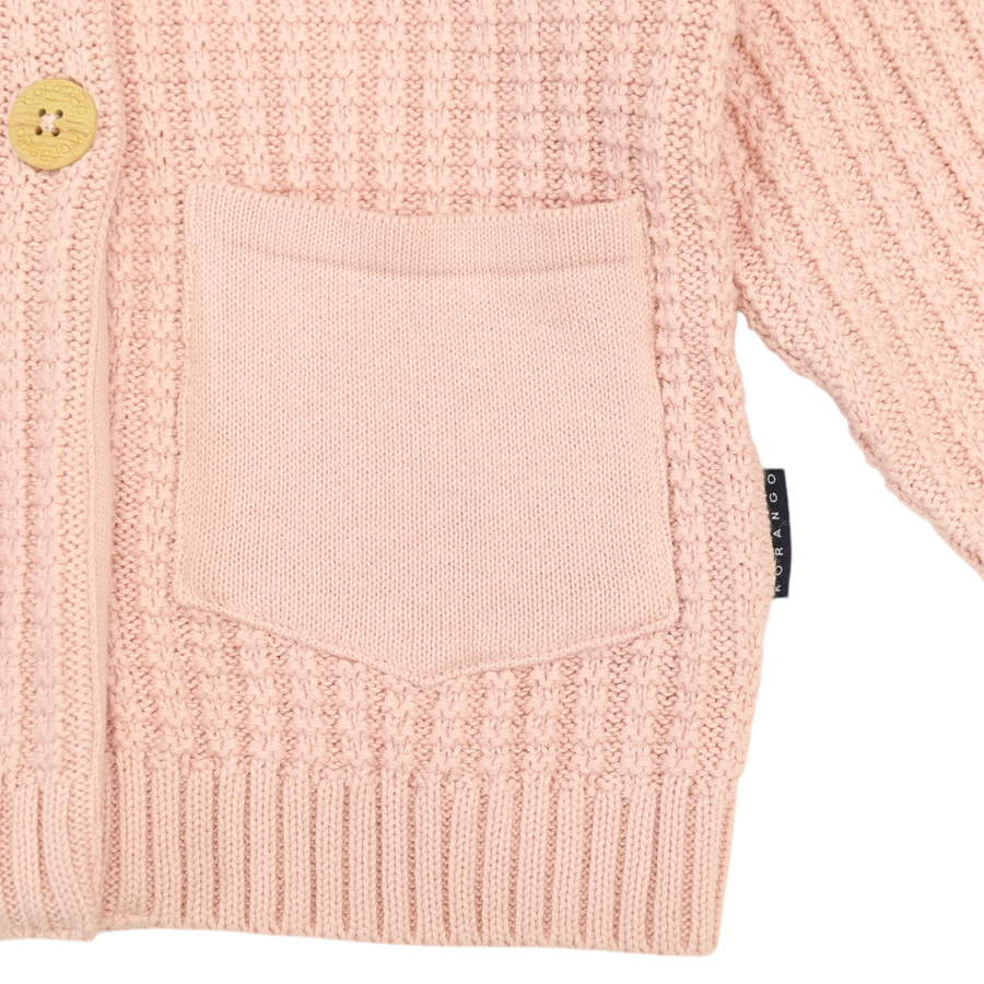 Knit Jacket Pink