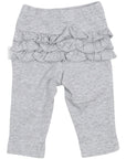 Frill Legging Grey Marle