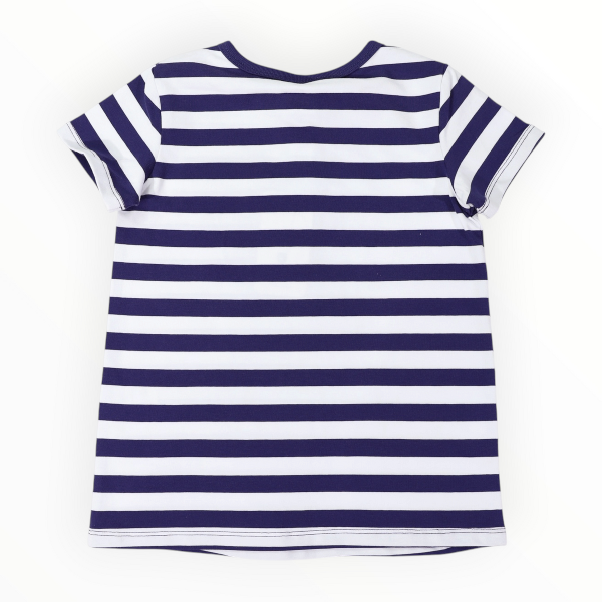 Girls Henley Tee Navy