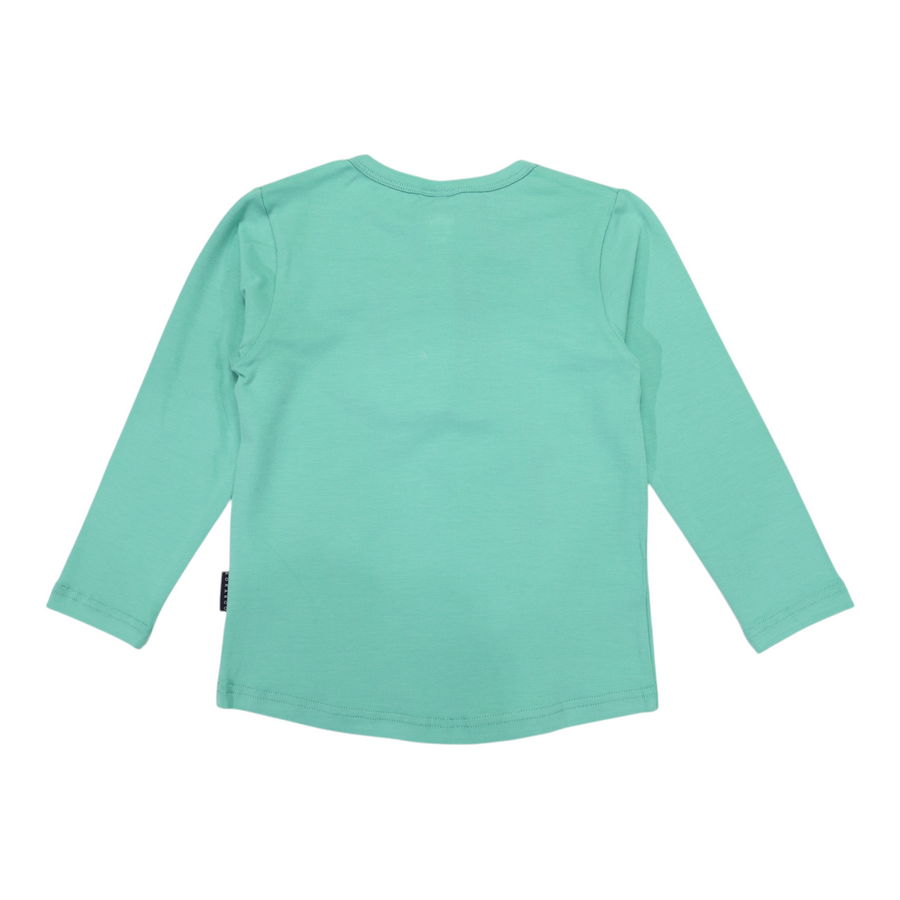 Essential Henley Tee Green