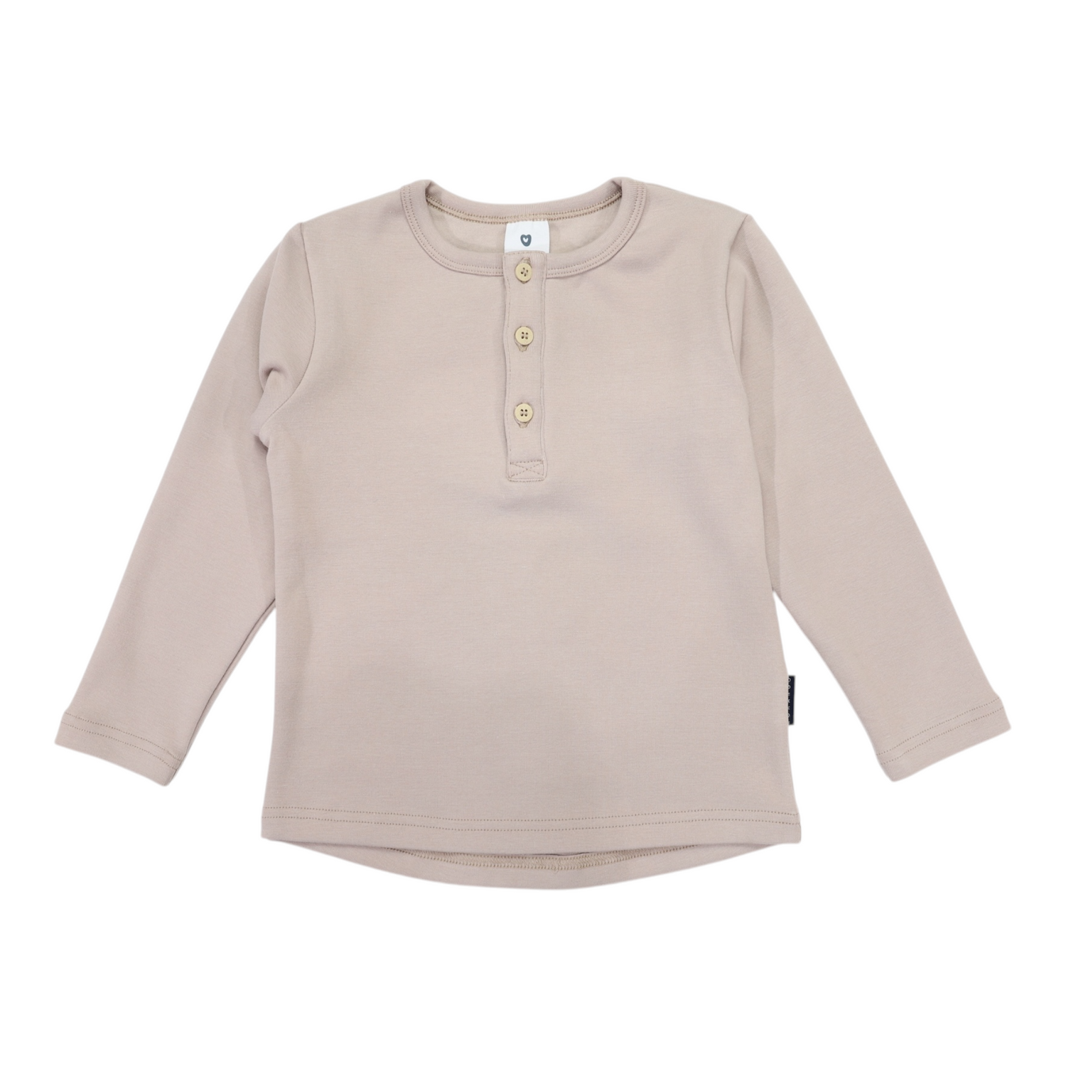 Essential Henley Tee Chestnut