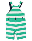 Striped Cotton Overall Green Stripe
